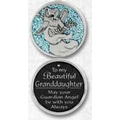 Companion Coin w/Angel & Message for Granddaughter (Retail Packaging)